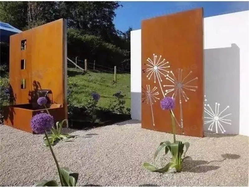 <h3>Using Corten Steel | Garden Design</h3>
